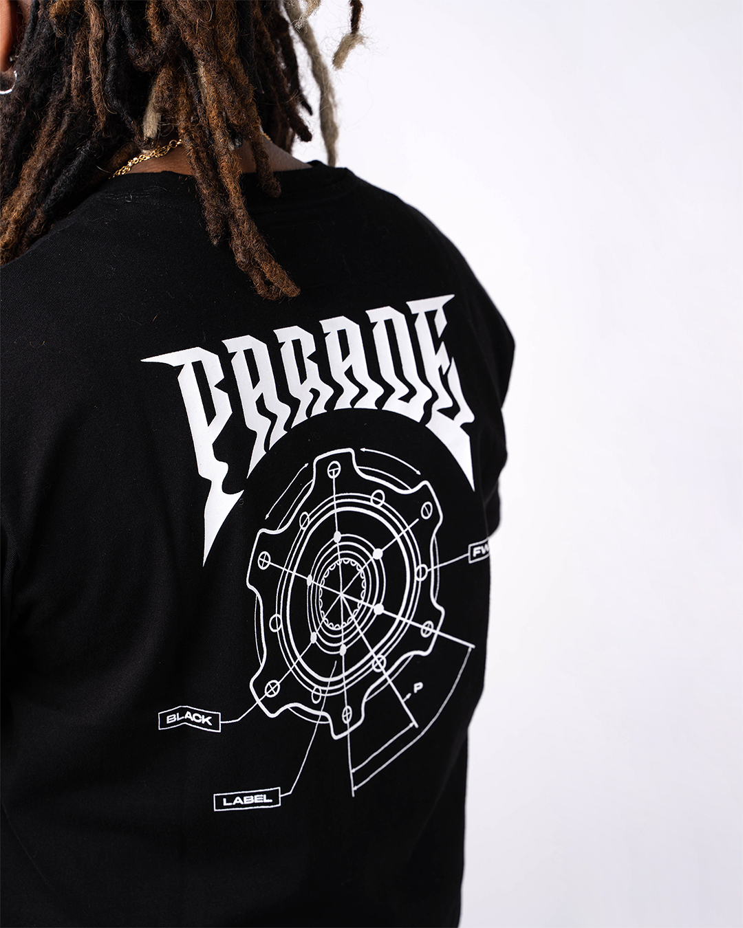 T-shirt " FW22 " - noir